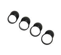 Yinhing 4Pcs Tongue Finger Picks Fit Plastic Handpan Finger Protectors for Percussion Instruments Assorted Sizes for Little Middle Index Fingers
