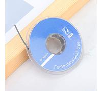 Yinhing 5M Professional Soft Arch Wire Sleeves Premium Tool Accessory for Comfortable Teeth Alignment Ideal for and Home Care (Silver)