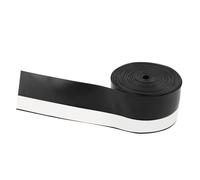 Yinhing 5M Self Adhesive Silicone Sealing Strip for Doors Weather Stripping Easy Install Customizable Length Heat (Black)