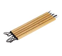 Yinhing 5Pcs Dip Pen Calligraphy Kit Vintage Drawing Painting Set for Artists Includes Parallel Nibs for School Supplies and Calligraphy Practice (Flat nib set)