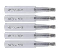 Yinhing 5Pcs Soldering Iron Tips BGA Station Tool Copper Internal Heating Electric Welding Kit Compatible With 900M T 0.8D for Soldering High Performance Welding and Prototyping Projects (900M-T-3.2D)