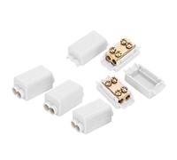 Yinhing 5Pcs Terminal Parallel Splitter Copper Junction Box Connector for Ceiling Light Wiring Ideal for Home and Office Electrical Projects for Enthusiasts and Professional Installati (ZK-1306)