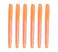 Yinhing 6Pcs Wood Burning Pen Set with Thermosensitive Dyes Wide Tip Pyrography Marker Pens Ideal for Crafting Wood Working Artistic Projects and DIY Decorative Designs