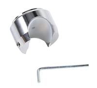 Yinhing 7/8inch Inch Motorcycle Handlebar Mount Watch With Precise Time Keeping Stylish White Dial Clock for Riders and Easy To Install Ideal for Your Motorcycle Or Bike Adventures