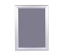 Yinhing A4 Aluminium Snap Frame, Front Loading Picture Poster Display with Anti PVC Cover, Wall Mounted for Indoor Outdoor Advertisement