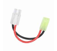 Yinhing Adapter Cable 13cm Large Male to Female 16 AWG Duty Silicone Wire for RC Vehicles and Hobby Electronics (#1)