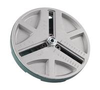 Yinhing Adjustable Hole Saw, Adjustable Round Hole Saw Tool with Accessories Nylon Zinc Aluminum Alloy Punching Kit for Drilling Scenarios