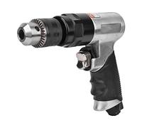 Yinhing Air Drill, Angle Drill 1800rpm 3/8in Pneumatic Air Self Locking Three Claw Pneumatic Tool Tools for Furniture, Machine Production