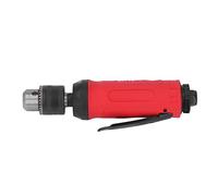 Yinhing Air Drill, Pneumatic Drill Rear Exhausts 3/8in 20000rpm High Speed Air Straight Pneumatic Power Grinder Drilling Machine Tool Set Kit