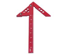 Yinhing Aluminium Alloy Center Scriber Drawing Tool for Woodworking Metalworking Vertical Line 45degree Angle Ergonomic Design for Comfortable Use Clear Imperial Measurement Options (#2)