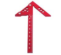 Yinhing Aluminium Alloy Center Scriber Drawing Tool for Woodworking Metalworking Vertical Line 45degree Angle Ergonomic Design for Comfortable Use Clear Imperial Measurement Options (#1)