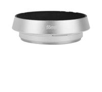 Yinhing Aluminium Alloy Portable Hollow Camera Bevel Lens Hood Shade Silver 58mm for and Mirrorless Cameras Enhances Image Quality Reduces Lens and Lightweight Design for Easy Carrying (55mm)