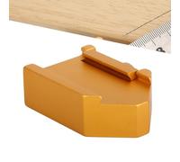 Yinhing Aluminum Alloy 45 Degrees Angle Ruler Loca Tor Tool Ruler Block for Woodworking Carpentry Metalworking Drafting and Projects