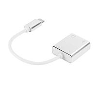 Yinhing Aluminum Alloy TYPE C 7. External Stereo Sound Card Adapter for Devices No Driver Needed Output
