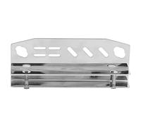 Yinhing Aquarium Plant Holder, Aquascaping Tools Stainless Steel Grass Tool Rack Fish Box Accessory Organizer Saltwater Aquarium Accessories for Tweezers Scissors Storage Rack, 5.9x2.4in