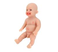 Yinhing Baby Doll 6 Inch Lifelike Soft Silicone Smiling Face Poseable Cuddly Miniature Doll for Toddlers Kids Grandparents (Boy)