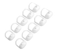 Yinhing Beard Guide Shaper, 2 Set Face Hair Styling Templates 5 Different Size Clear Contour Beard Shaving Template White, Catering to Various Preferences and Styles