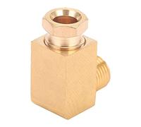 Yinhing Brass Oil Pipe Fitting Elbow PL618 Rectangular Block Connector for Pipe Connection Fitting Adapter for Fuel Pipes (PL618)