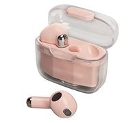 Yinhing BT5.3 Translation Headset Real Time Voice Translator Earphone for 144 Languages for Business Travel and Learning Noise Reduction Battery Life (Rosy)
