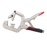 Yinhing C Clamp Locking Pliers, Locking Pliers with Non Slip Handle 270° Rotation Multifunctional Chrome Vanadium Steel C Clamp for Square or Round Pipes, Wooden Cylinders