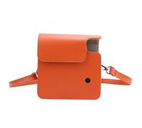 Yinhing Camera Protective Case Stylish PU Leather Shoulder Bag for SQ1 Design with Strap for Pho Tography Enthusiasts and On the Adventures (Orange)
