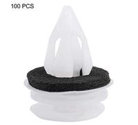 Yinhing Car Door Panel Clips, Trim Clips White Plastic Door For Panels Fit For Some Car (One hundred packs)