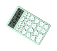 Yinhing Car Toon Multifunctional Handheld Pocket Calcula Tor With Large Clear Display for Office School Home Use Compact Lightweight Stylish Design In White Color (Green)