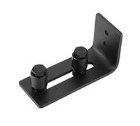 Yinhing Carbon Steel Wall Mount Sliding Barn Door Bot Tom Floor Hardware with Design Easy Installation for Modern Farmhouse Decor