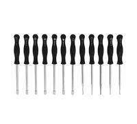 Yinhing Carburetor Adjustment Tool Kit with 12 Screwdrivers Steel Brush Duty Ergonomic Handle for 2 Cycle Engine Trimmer Carburetor Repair Repair Tools for Small Engines