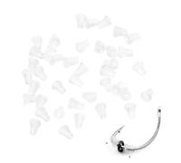 Yinhing Carp Fishing Accessories, Fishing Accessories With Round Link Loop Swivels Bait Screws Ronnie Rigs for (White)