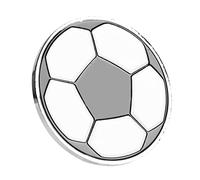 Yinhing Collector Sport Official Soccer Ref Alloy Football Soccer Referee Flip Judge Toss with Box/Cover Ideal for Training Equipment and Match Decision Making
