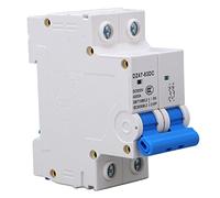 Yinhing Dc Miniature Circuit Breaker Upgraded 2P 500V for Solar Pv System Panels Grid 50A With Short Circuit And Overload Features Suitable for Home Renewable Energy Solutions (10A)