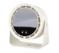 Yinhing Desk Fan 2400mAh Rechargeable 100 Speeds Portable Circula Tor With Digital Display Wall Mounted Versatility Ideal Table Fans for Home Office And Travel Design (Beige)