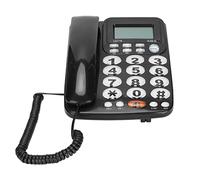Yinhing Desk Telephone With Caller ID Large Easy to Press But Tons Tilted Display Corded Landline Phone Ideal for Home Office Hotel Rooms Stylish And Functional Design User Friendly for Ag