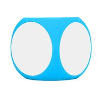 Yinhing Dice Dice Write on Dry Erase Wipe Off Blue DIY for Fun Party Games Easy Cleanable EVA Teaching Accessories for Kids Couples (Blue)