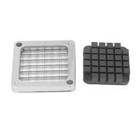 Yinhing Dicer, Commercial Vegetable Chopper Tomato Dicer Stainless Steel Manual Potato Cutting Machine Commercial French Fry Cutter for Cucumber Eggplant Carrot (12mm)