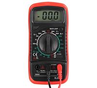 Yinhing Digital Multimeter Tester, Handheld LCD Digital Multimeter, Voltmeter Ammeter Ohmmeter Current Voltage Tester (XL830L Red)