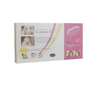 Yinhing Disposable Face Hairspray Ultra Clear Transposable Protective Cover for Hair Cutting Styling Coloring Salon Home Use Plastic 20 X 10cm 50pcs (As Shown)