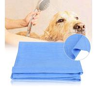 Yinhing Dog Towels For Drying Dogs Large, Bath Towel Shower Bath Supplies Super Water Absorption and Soft Pet Grooming Drying For Large, Medium or Small (Blue)