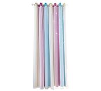 Yinhing Double Layer Blackout Curtain with Hollow Out Star Pattern Gradient Modern Design for Bedroom Living Room 90% Sunlight Blocking Breathable Machine Washable Home Decor (100cm * 130cm)