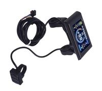 Yinhing Electric Bike LCD Display Colorful Cycling Computer with NFC Meter Real Time Speed Battery Mileage Tracking Mountain Bike Accessory