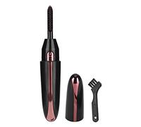 Yinhing Electric Eyelash Curler USB Rechargeable Heated Eyelash Curling Tool for False Lashes Compact Lightweight Design for Effortless Beauty on The (Black)