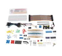 Yinhing Electronics Components Assortment Kit Essential Power Module Resis Tors Capaci Tors Transis Versatile Jumper Wires for Projects And Circuit Building