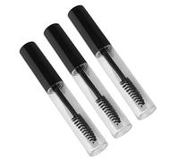 Yinhing Empty Mascara Tube, 3pcs Transparent Refillable Eyelash Container Bottles with Eyelash Wand and Funnels, for DIY Mascara Growth Oil