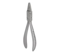 Yinhing Eyeglasses Pliers Professional Stainless Steel Ergonomic Glasses Repair Tools Flat Nose Pliers for Adjustments and Repairs Ideal for Opticians and Technicians (Flat Nose)