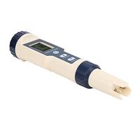 Yinhing EZ 9909 5 in Quality Tester PH EC Salinity Temperature Measurement Portable Accurate Ideal for Garden Home Laboratory Aquarium Use
