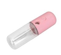 Yinhing Face Mist Sprayer Portable USB Rechargeable Hydrating Facial Moisturizer for Home Use Color for Skin Types Hydration On The (Pink)