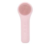 Yinhing Facial Cleansing Brush with Vibration and Exfoliating Features Heating Silicone Face Scrub Brush Suitable for Skin Types Ergonomic Design Stylish Color Deep Cleanse and Revitalize (Pink)