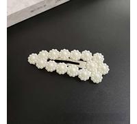 Yinhing False Pearl Hair Clips, Elegant Side Bangs Barrettes Hair Accessories with Smooth Gentle Design, for Women Girls Everyday Party Wedding (Lace drops)