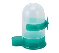 Yinhing Feeder With Large Capacity 500ML Automatic Bird Drinking Feeder for Bird Convenient Design Ideal for Parrots Canaries Finches and Small Birds for Indoor and Outdoor Use (Green Small Size)